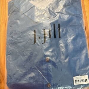 J. Jill Peacock Blue Dress